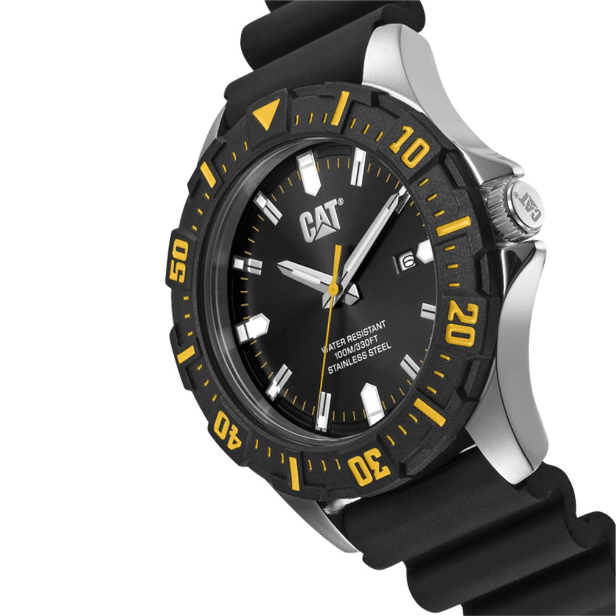 CAT - RELOJ CAT PZ-141-21-121 MOTO PLATEADO HOMBRE