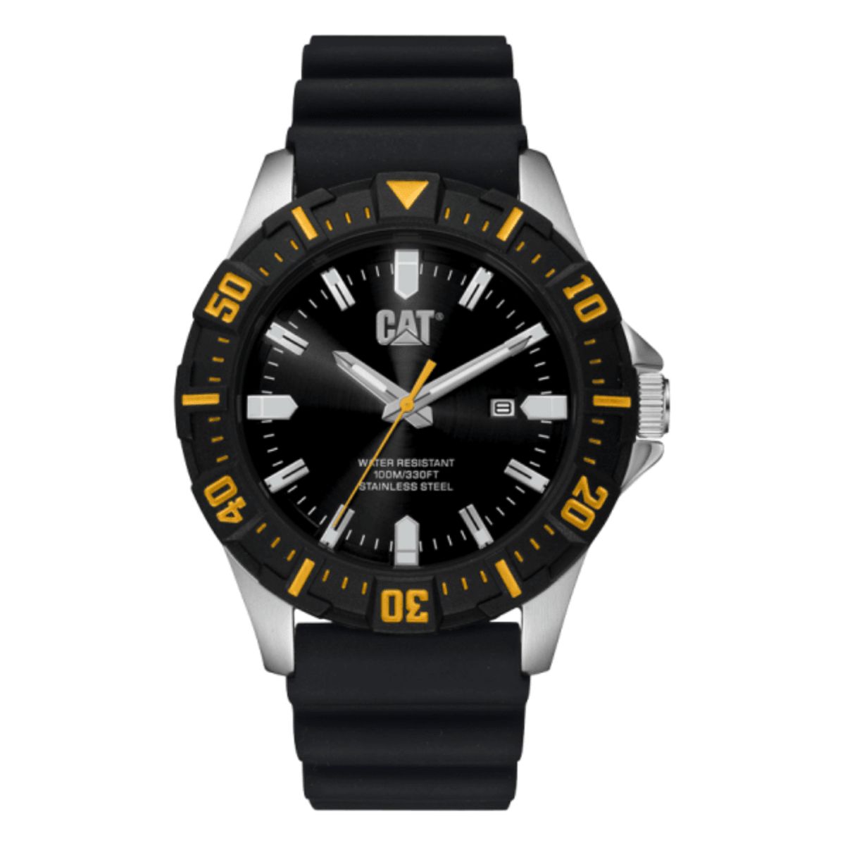 CAT - RELOJ CAT PZ-141-21-121 MOTO PLATEADO HOMBRE