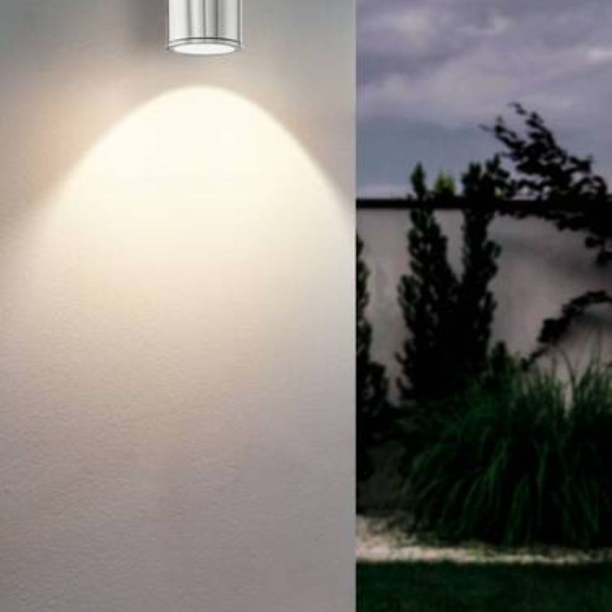 EGLO - Aplique de pared Riga acero exterior 1X3W GU10 LED Cod94106