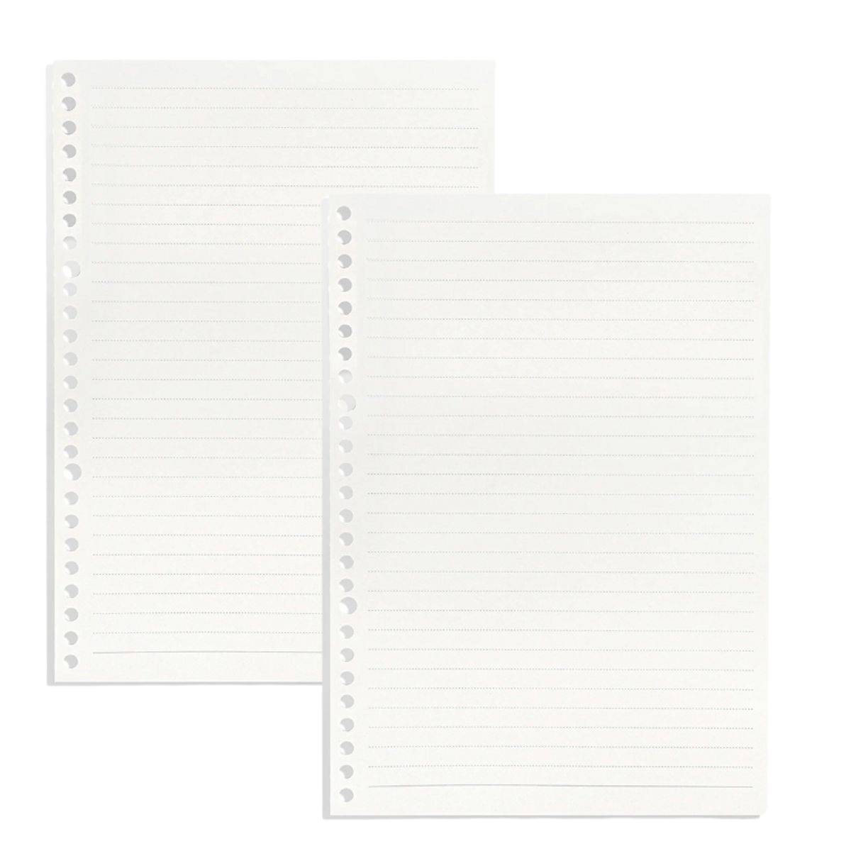 LANGUO - Pack2 Repuesto De Hojas Línea Para Libret Anillad B5 Languo