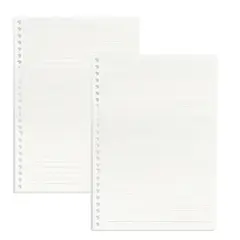 LANGUO - Pack2 Repuesto De Hojas Línea Para Libret Anillad B5