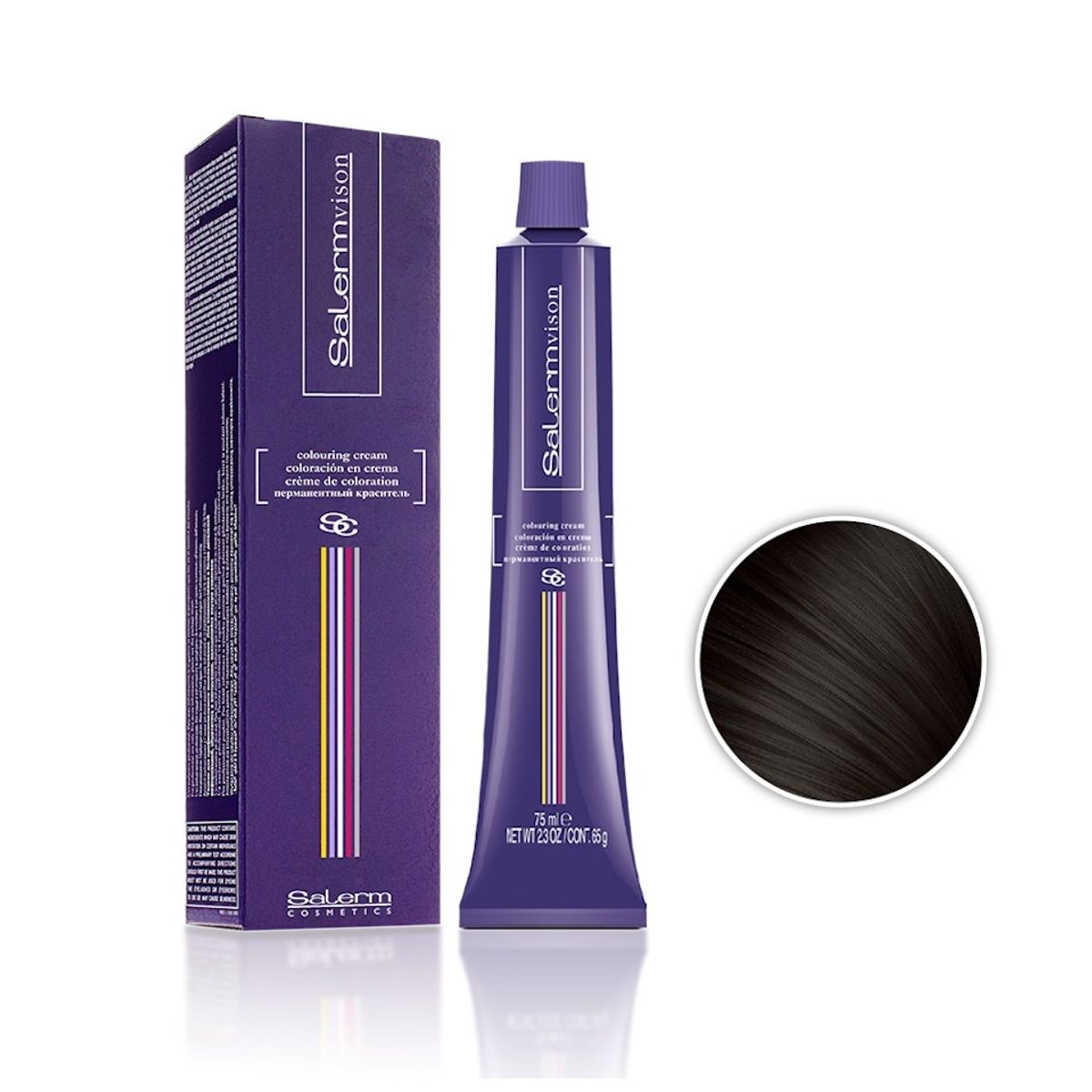 SALERM - SALERM Tintura SalermVision 3 Castaño Oscuro