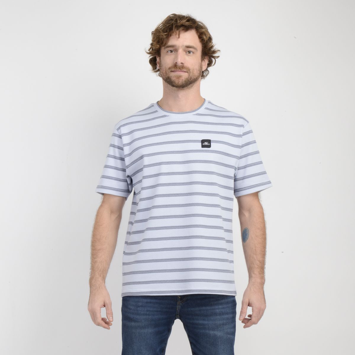 O'NEILL - POLERA MANGA CORTA HIGH LINE AZUL
