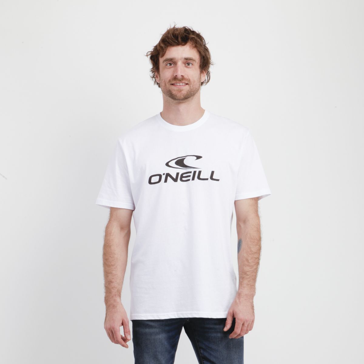 O'NEILL - POLERA MANGA CORTA STACK BLANCO