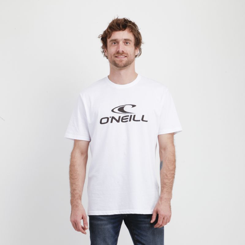 O'NEILL - POLERA MANGA CORTA STACK BLANCO