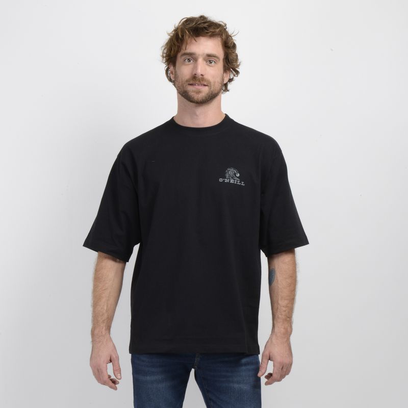 O'NEILL - POLERA MANGA CORTA SKEG NEGRO