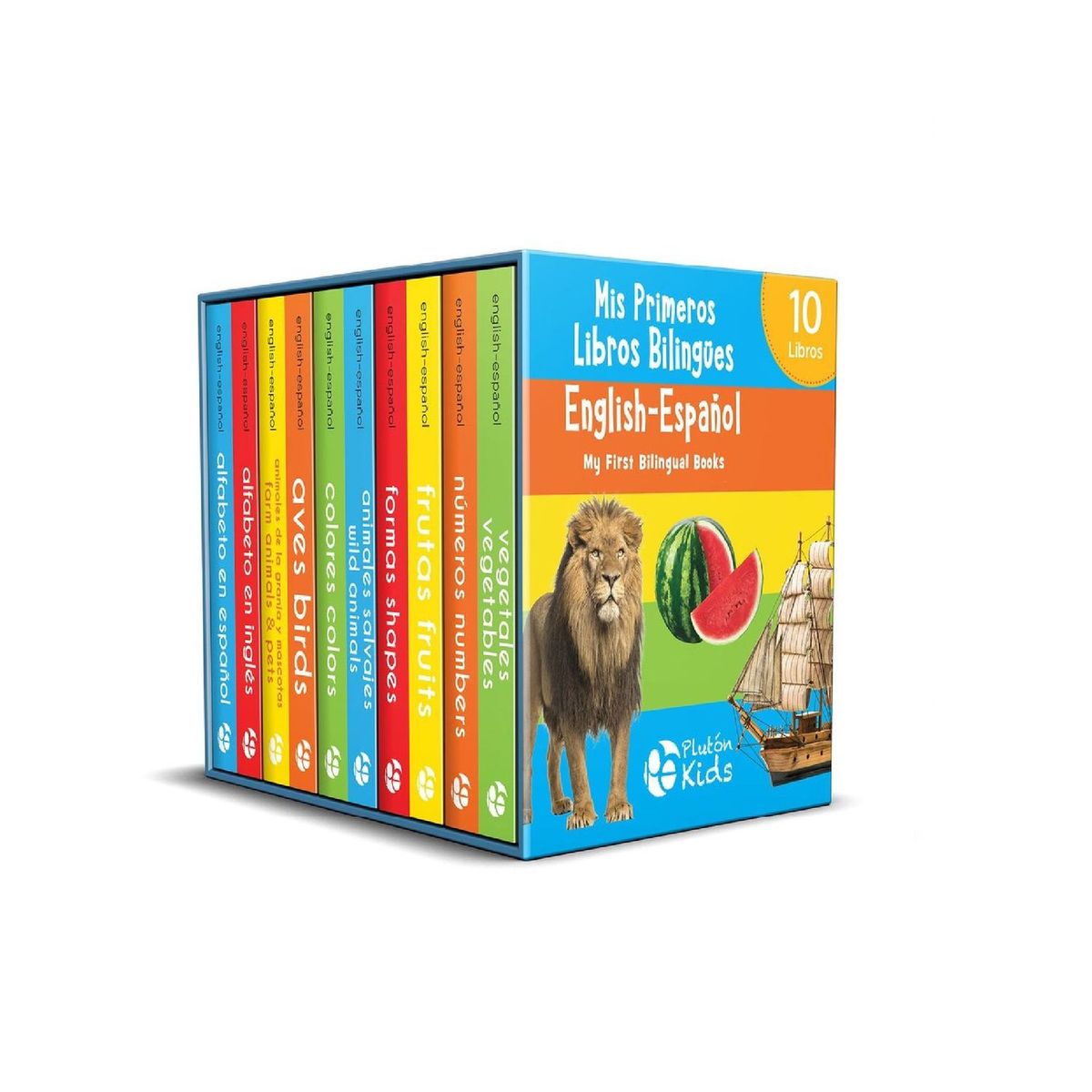 PLUTON - PACK MIS PRIMEROS LIBROS BILINGUES ENGLISH ESPAÑOL