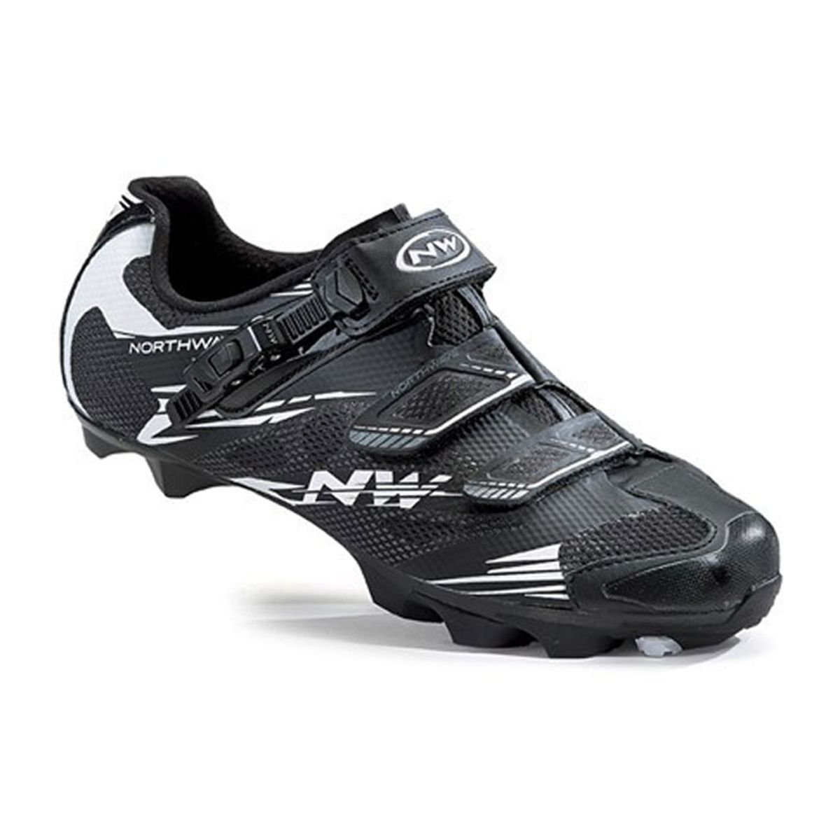 360 - Zapatilla Ciclismo Mtb XC Northwave® Scorpius SRS Black
