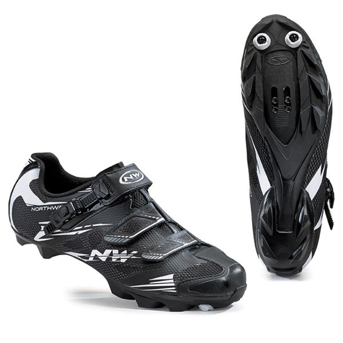 360 - Zapatilla Ciclismo Mtb XC Northwave® Scorpius SRS Black