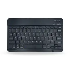 GENERICO - Teclado 12 " Bluetooth Para Tablet iPad letra Ñ - Negro