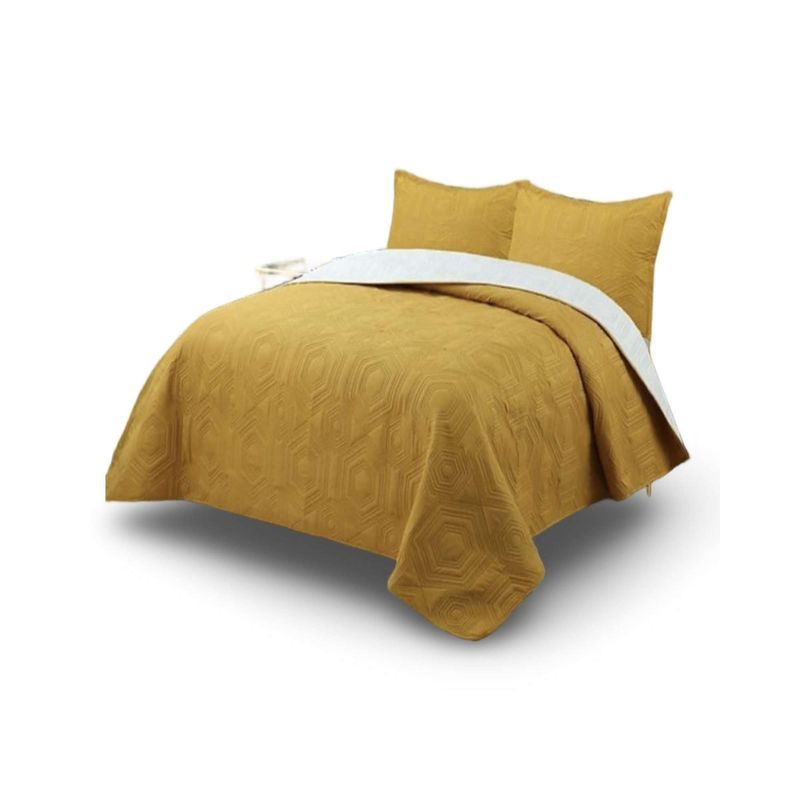 GENERICO - cubrecama Quilt de Verano 2 Plaza 230X250 CM D4