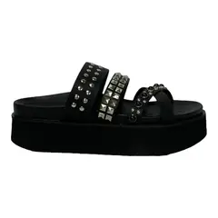 DETOGNI - Sandalia Mujer Negro Pantin