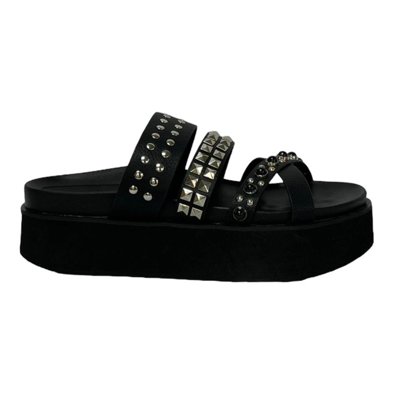 Sandalia Mujer Negro Pantin
