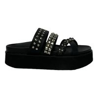 Sandalia Mujer Negro Pantin