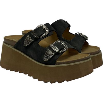 Imagen 2 del producto Sandalia Mujer Negro Orquidea