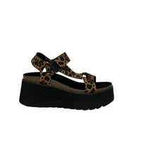Sandalia Mujer Leopardo/Beige Rocio
