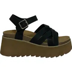 DETOGNI - Sandalia Mujer Negro Paz