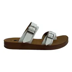 DETOGNI - Sandalia Mujer Blanco Soledad