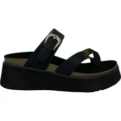 DETOGNI - Sandalia Mujer Negro Rosario