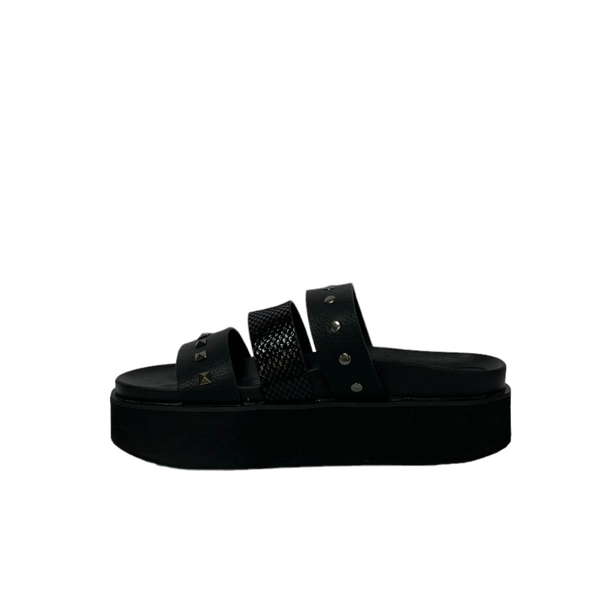 DETOGNI - Sandalia Negro Mujer Mundaka Detogni