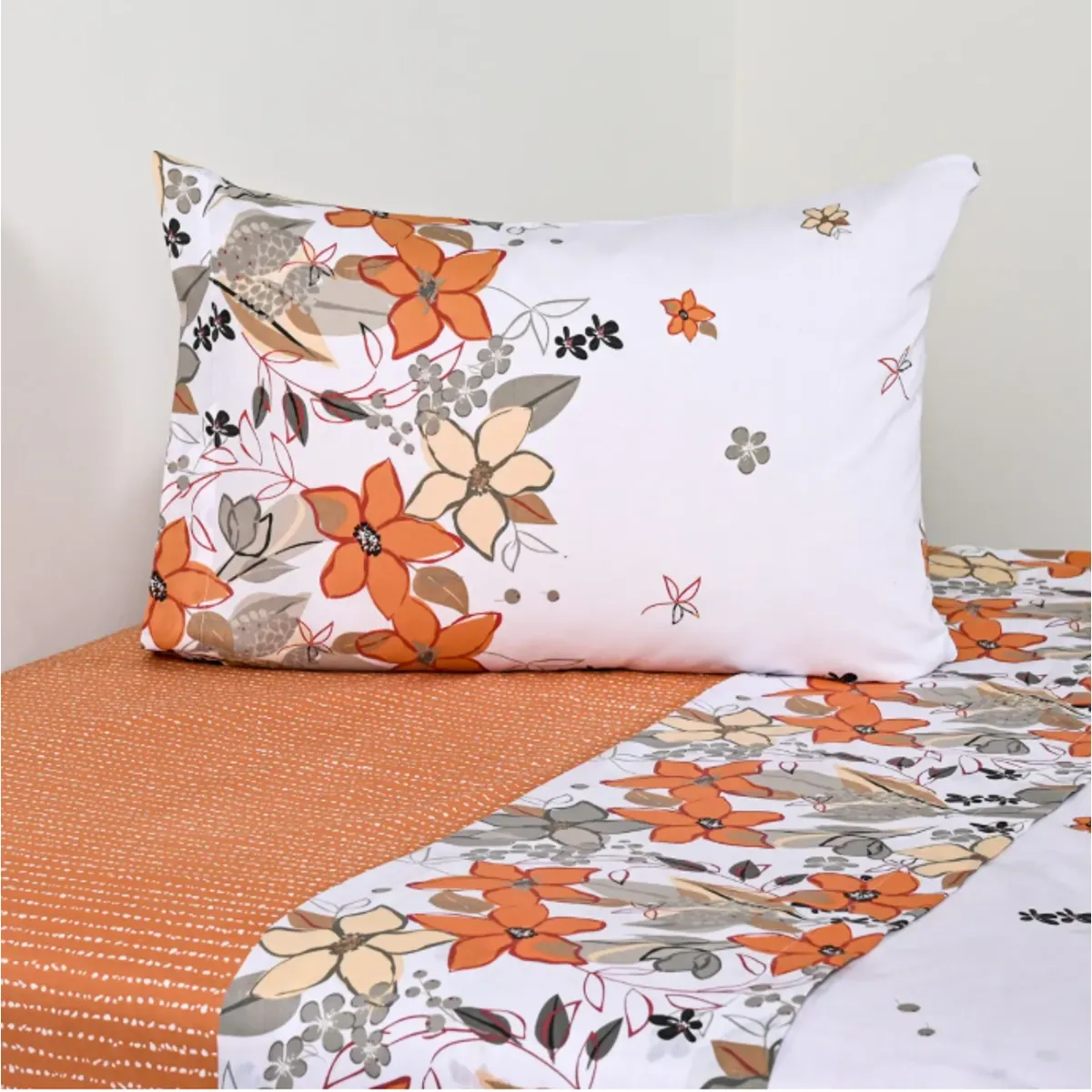 CANNON - Juego de Sabanas 1.5 Plaza AF Cannon 144 Hilos Mica