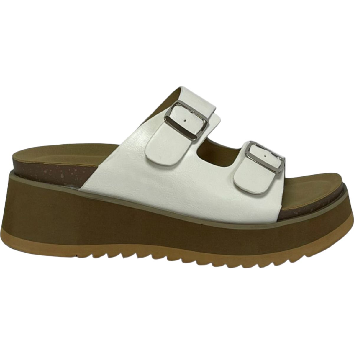 DETOGNI - Sandalia Mujer Blanco Carmen Detogni