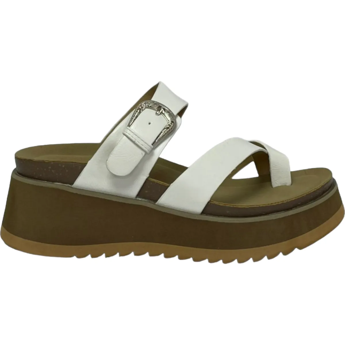 DETOGNI - Sandalia Mujer Blanco Rosario Detogni