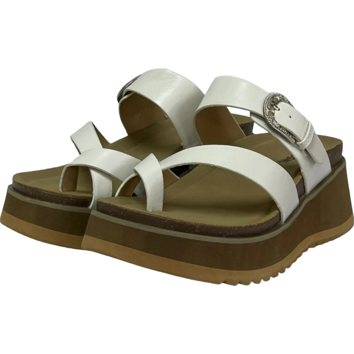 DETOGNI - Sandalia Mujer Blanco Rosario Detogni