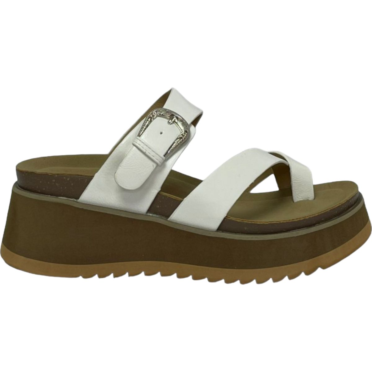 DETOGNI - Sandalia Mujer Blanco Rosario Detogni