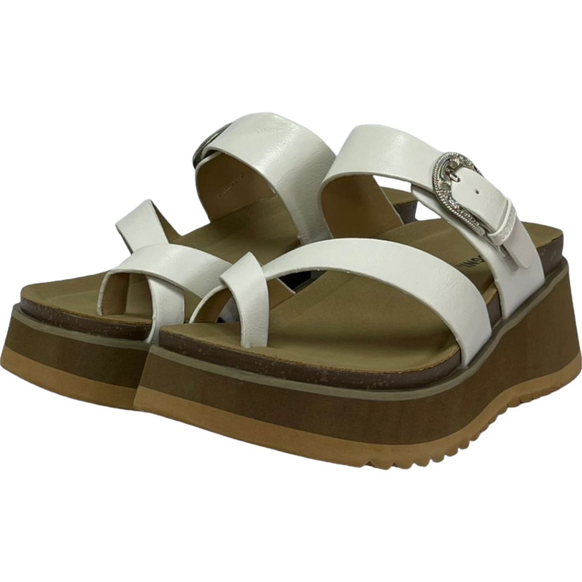 DETOGNI - Sandalia Mujer Blanco Rosario Detogni