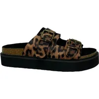 Sandalia Mujer Animal Print Tulum