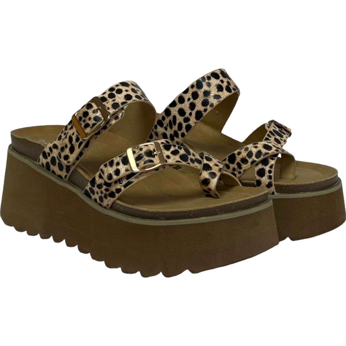 DETOGNI - Sandalia Mujer Animal Print Trini Detogni