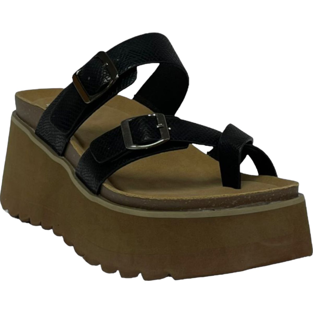 DETOGNI - Sandalia Mujer Negro Trini Detogni