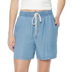 WADOS - SHORT LYOCELL TIRO ALTO PRETINA ELASTICADA CON CORDON