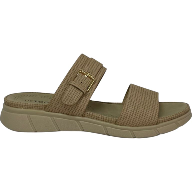 Sandalia Mujer Beige Gracia