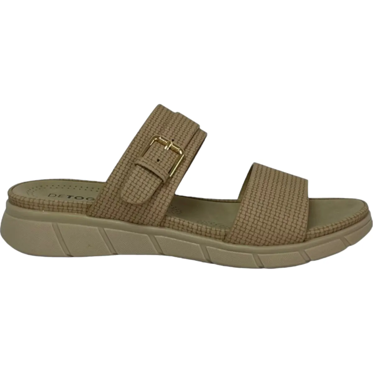 DETOGNI - Sandalia Mujer Beige Gracia Detogni