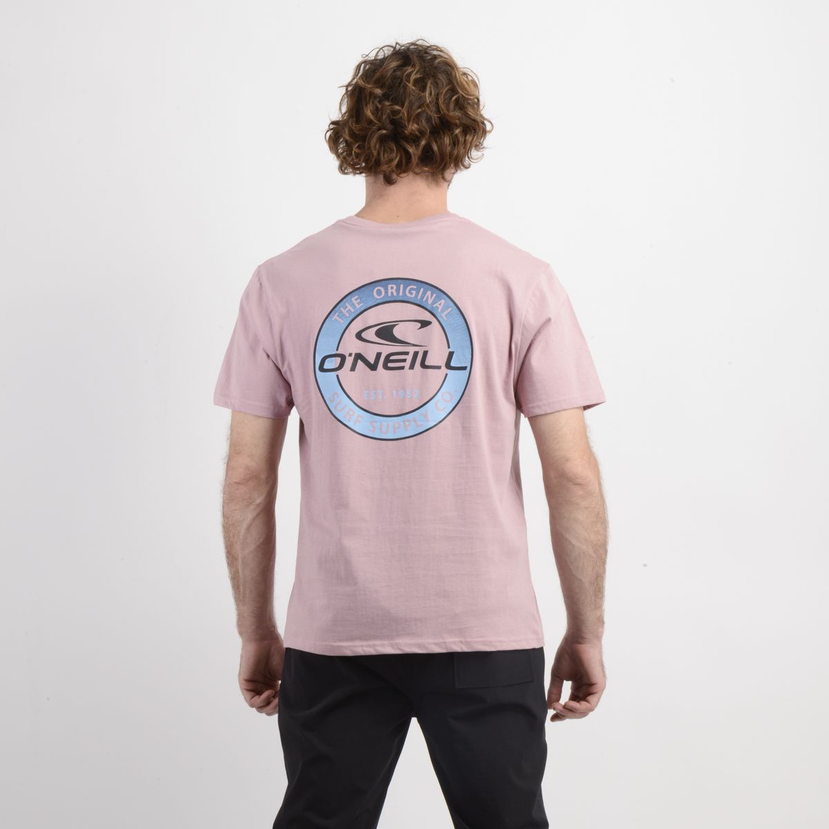 O'NEILL - POLERA MANGA CORTA COIN FLIP ROSADO