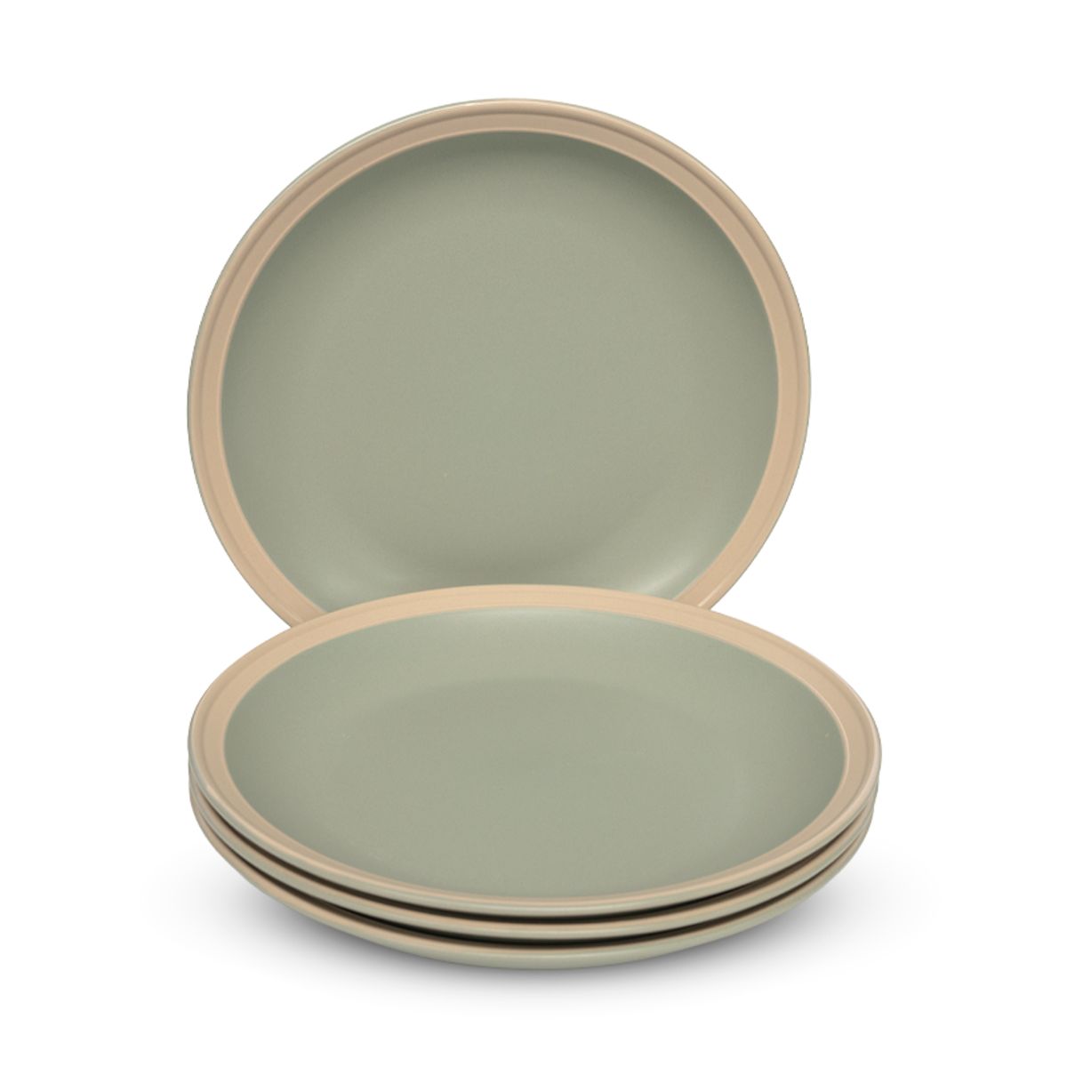 WAKESHOME - Set 16 Pcs Juego De Vajilla-Londres Completo Ceramica Wakeshome