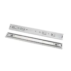 GENERICO - Corredera Telescopica Riel C Normal H45 De 450mm 10 Pares