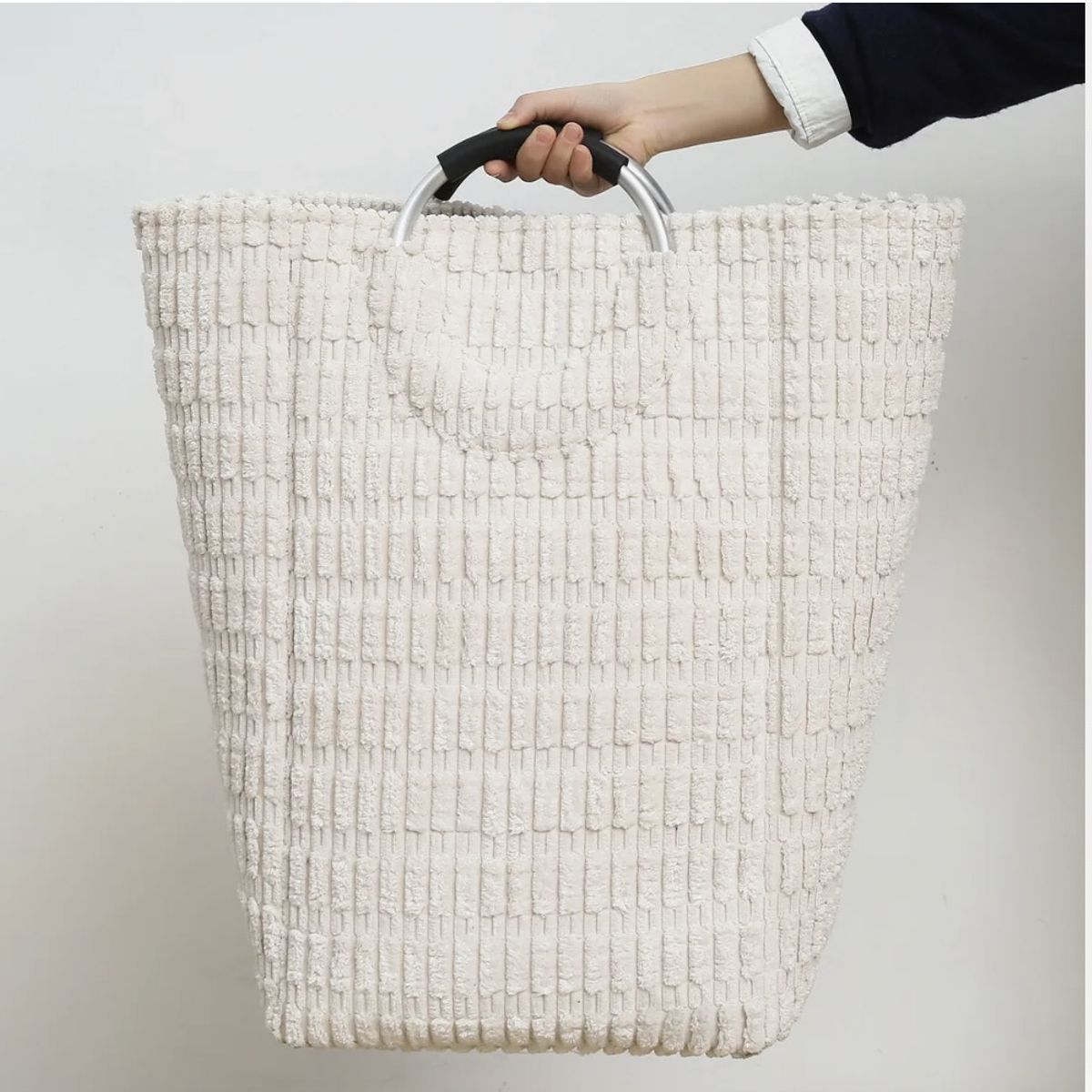 OKAY - Canasto Cesto Tela Organizador Multiuso Para Ropa Sucia --- Crudo