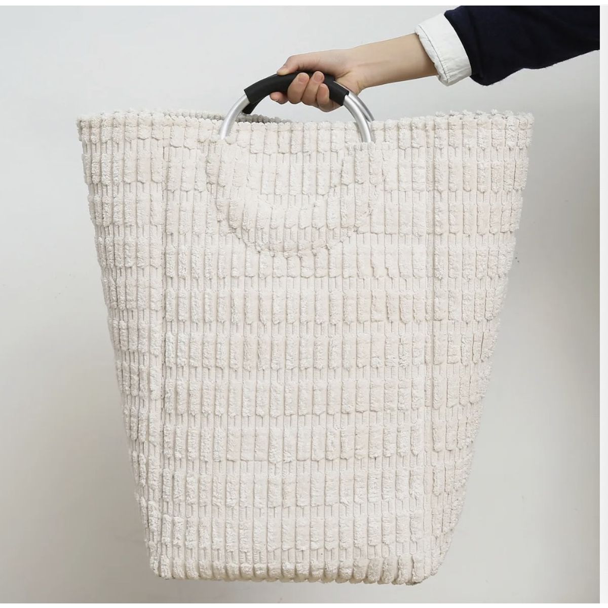 OKAY - Canasto Cesto Tela Organizador Multiuso Para Ropa Sucia --- Crudo