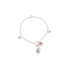 JOYAS MONTERO - Pulsera Niña Plata 925 creado con cristales de Swarovski®