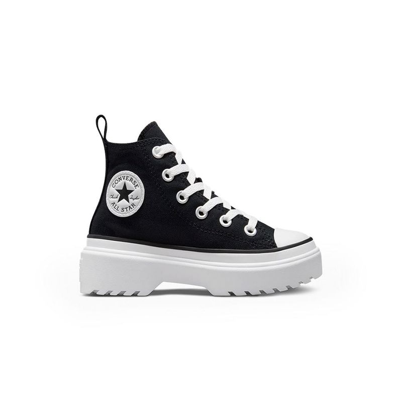 CONVERSE - Zapatilla Converse Chuck T Lugged Lift Junior Negro