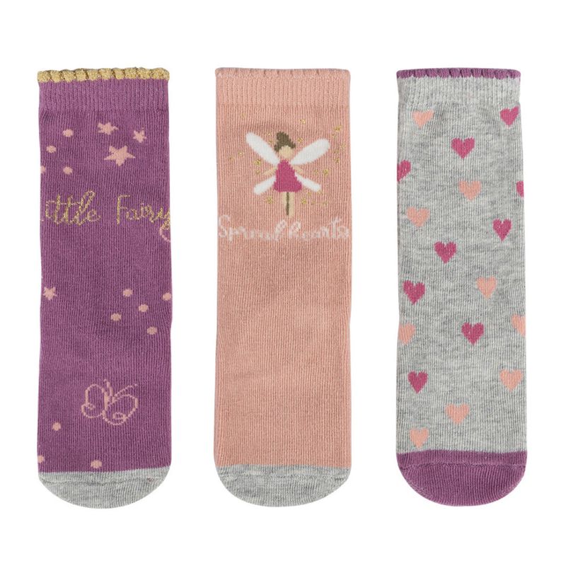 INFANTI - Tripack Calcetines INFANTI Hada