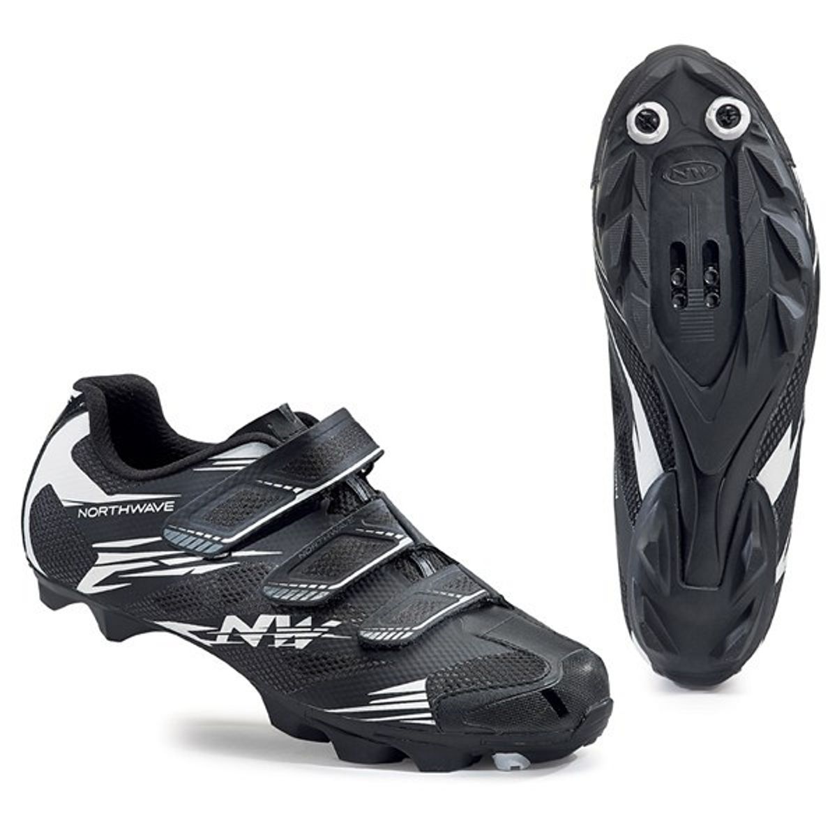 360 - Zapatilla Ciclismo Mtb XC Northwave® Scorpius Blackwhite
