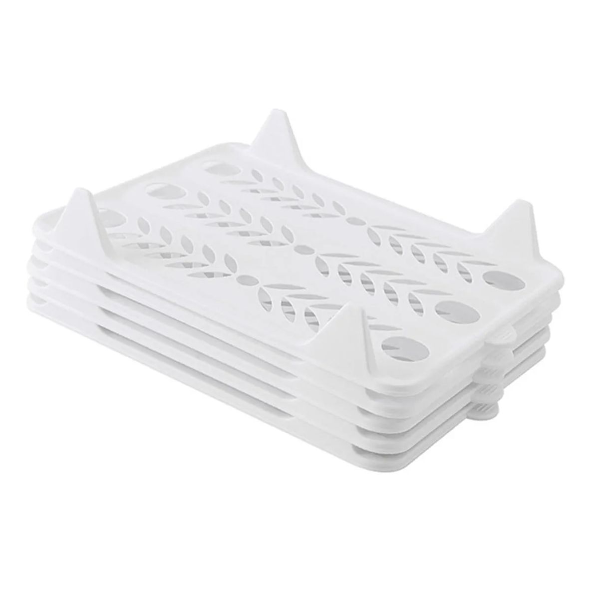 GENERICO - Set 4 Organizadores De Ropa Camisas Poleras