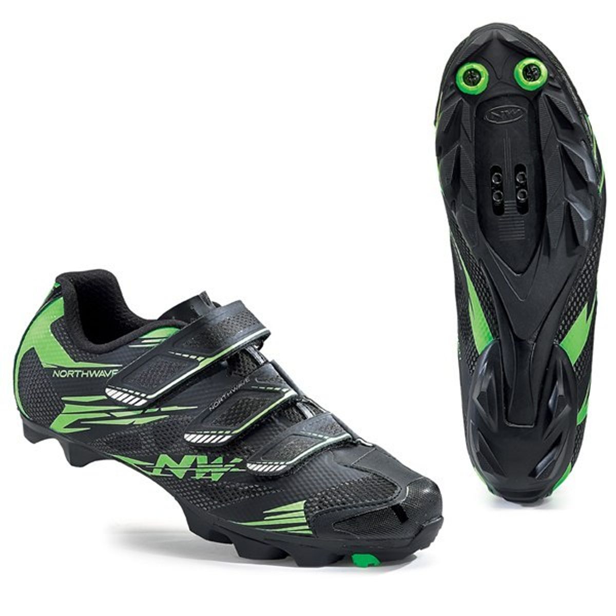 360 - Zapatilla Ciclismo Mtb XC Northwave® Scorpius Blackgreen