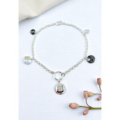 Imagen 2 del producto Pulsera Puppy Plata 925 creado con cristales de Swarovski® Aurora Boreal