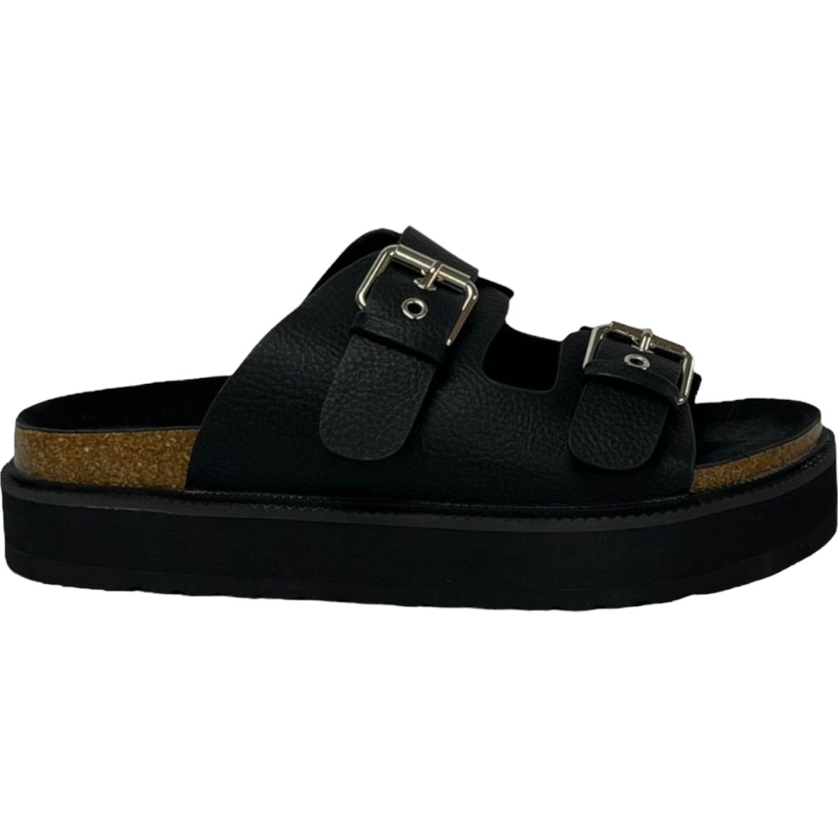 DETOGNI - Sandalia Mujer Negro Tulum Detogni