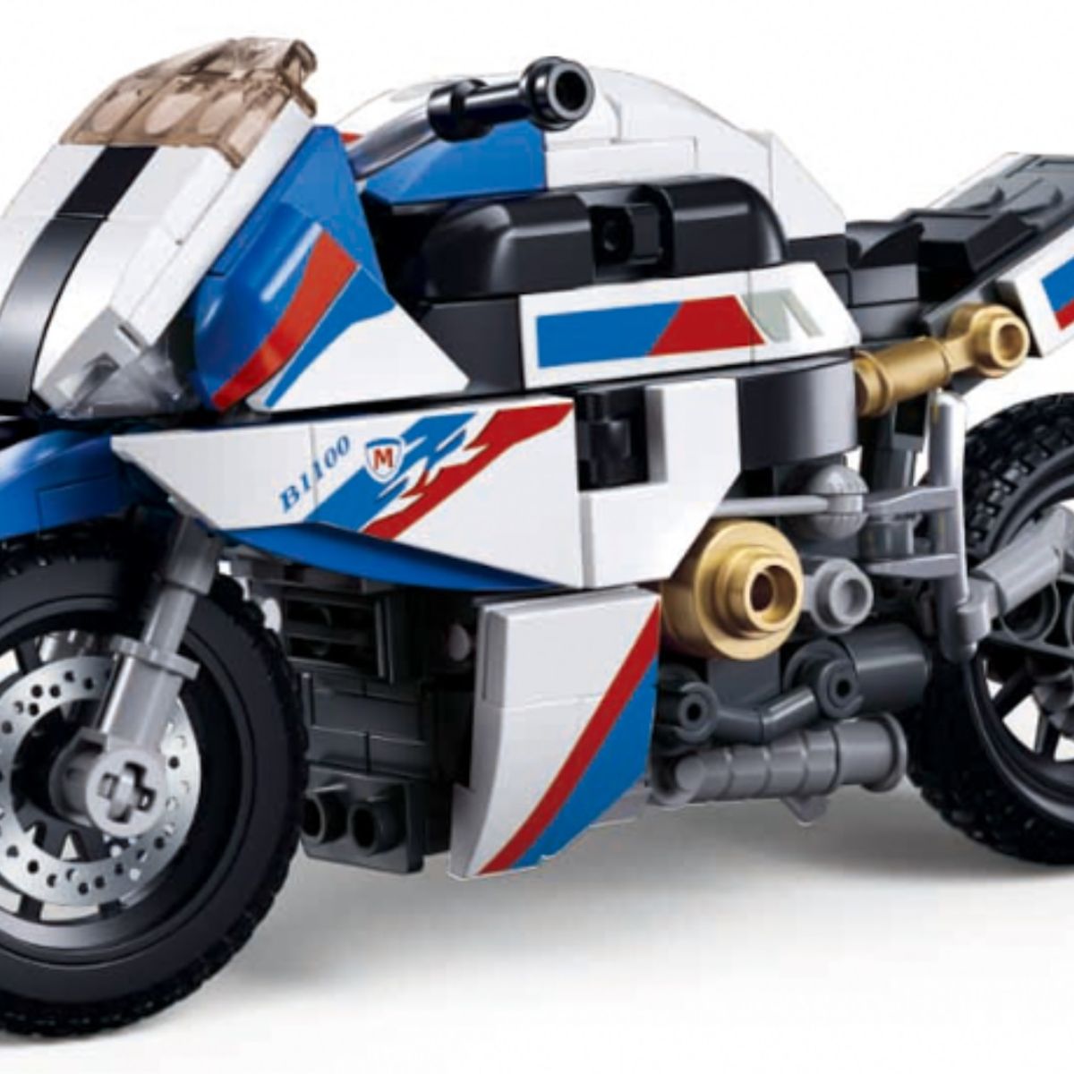 SLUBAN - Auto Moto Motocicleta BM WS1000 compatible Lego